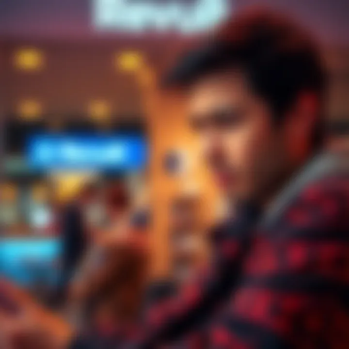 A person looking at their Revolut app, confused by missing funds after initiating an automatic top-up from their bank account.