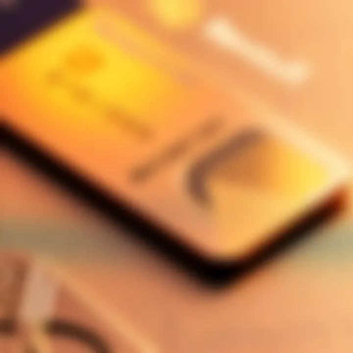A close-up of Revolut's new Precious Metals card showcasing its shiny metal finish and unique design features.