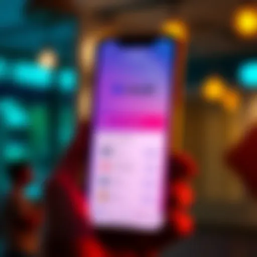 A smartphone displaying the Revolut banking app with salary payment options visible