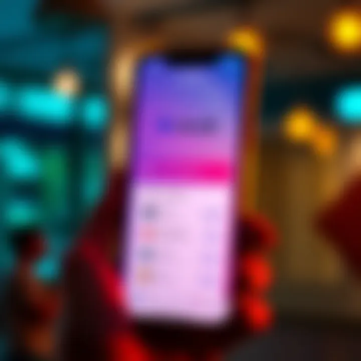 A smartphone displaying the Revolut banking app with salary payment options visible