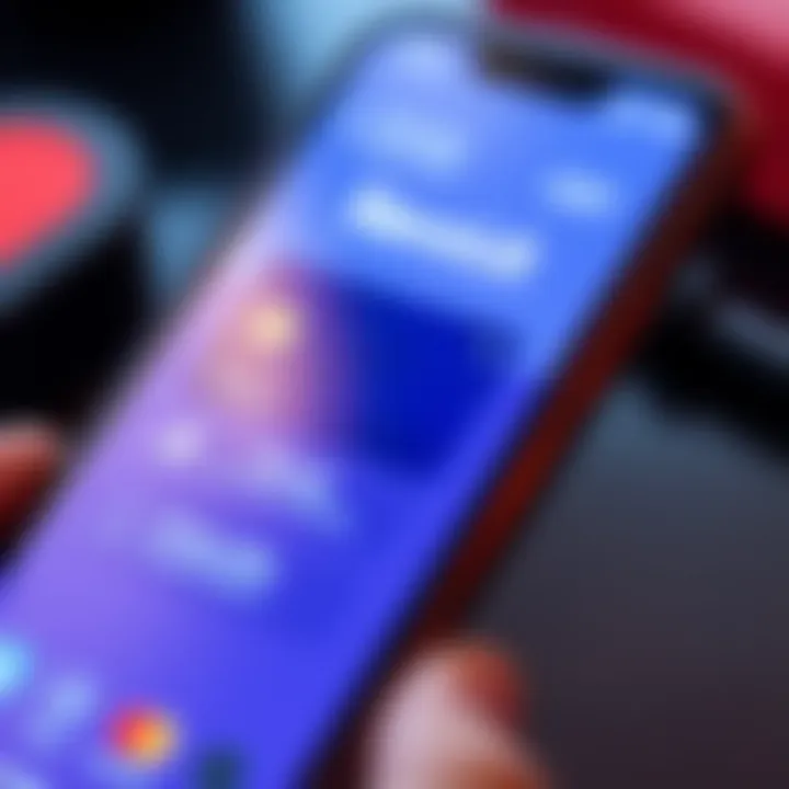 A close-up of a smartphone displaying the Revolut app's interface with premium features highlighted, showing concerns over limited perks.