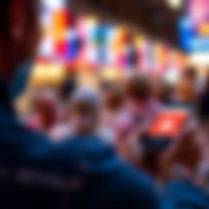A person using the Revolut app on a smartphone for money transfers and currency exchange.