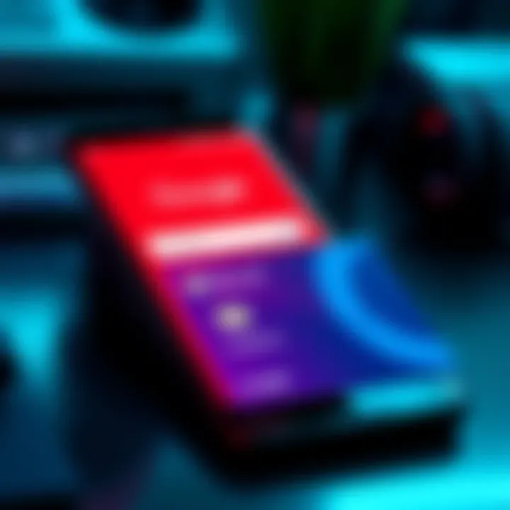 Revolut Card and Google Account Screen A smartphone displaying a Google account verification screen with a Revolut virtual card beside it, highlighting the age verification issue.