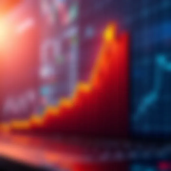 A stock market graph showing an upward trend, symbolizing a potential bull run. Investors are looking optimistic about future market opportunities.