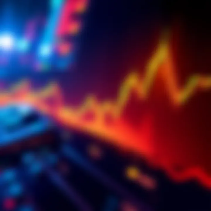 Bitcoin price chart showing a rising wedge pattern, indicating a potential market trend.