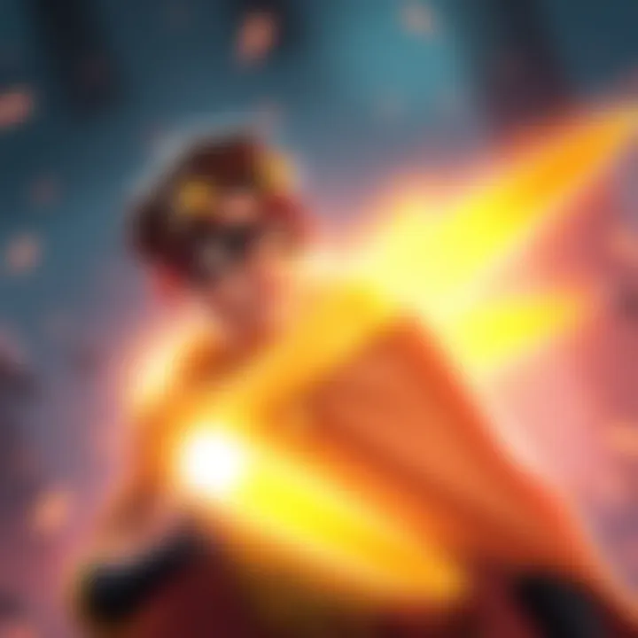 Robin character with lightcone and stats A Robin character equipped with a signature lightcone, showing high speed and crit rate stats, looking confused about their low D+ rating.