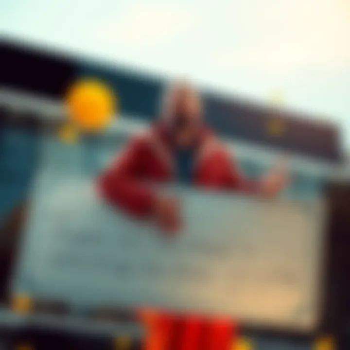 Roger Ver Settlement Roger Ver, known as 'Bitcoin Jesus', standing next to a large check symbolizing his $50 million tax settlement.