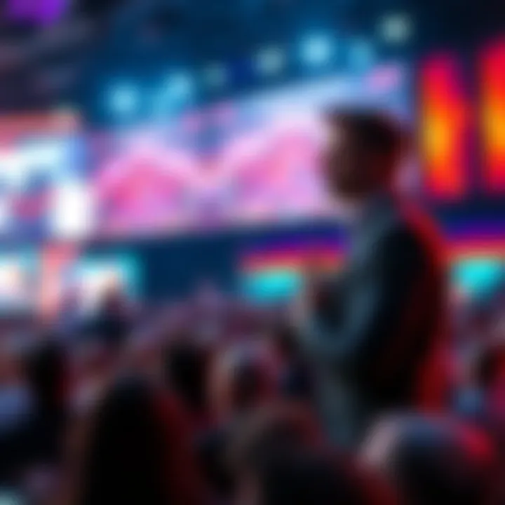 Ryan Wyatt, CEO of Cronos, stands on stage discussing technology and finance trends in 2026 with an audience