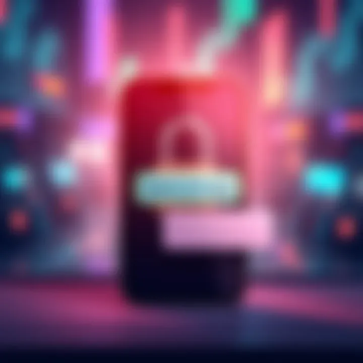 Illustration showing a mobile device with a lock and a seed phrase text box, symbolizing the shift to seed phrase imports in Safe Mobile.