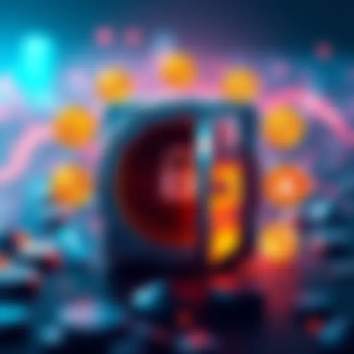 A visual guide showing popular safe coins for cryptocurrency on the Solana blockchain, with icons representing each coin alongside a secure vault symbol.