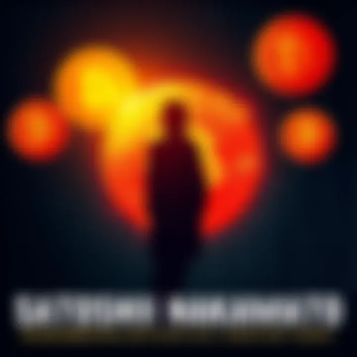 A digital tribute to Satoshi Nakamoto featuring a silhouette against a backdrop of binary code and Bitcoin symbols.