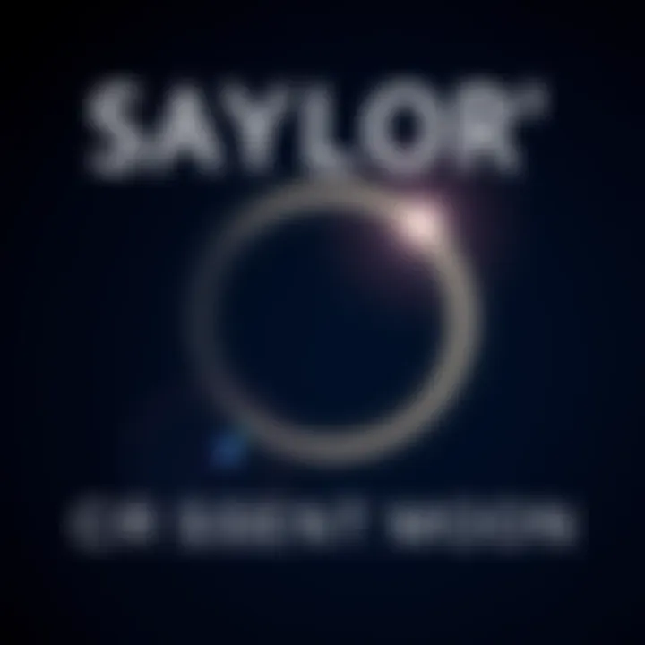 A bright crescent moon glowing in a night sky, symbolizing new opportunities and trends