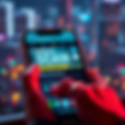 Screenshot of a scam advertisement on a mining app, highlighting concerns among users