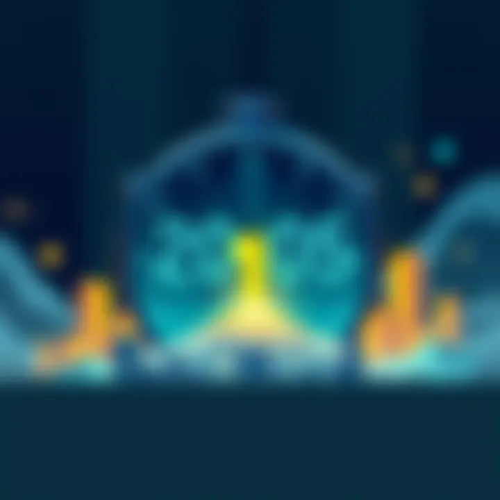 Scarce Asset Representation Illustration showing a countdown clock with 20 million mined and only 1 million left, symbolizing the scarcity of a rare asset