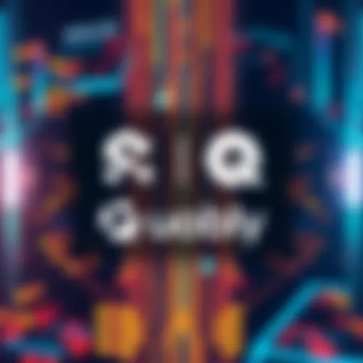 Visual representation of SEALSQ and Quobly logos with a digital security theme, highlighting their $5 million collaboration for quantum security.
