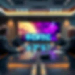 Officials from the SEC and CFTC discuss cryptocurrency regulations in a conference room.