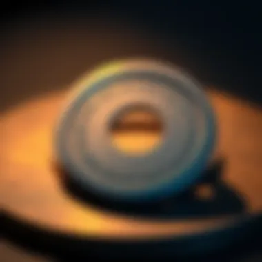 A seed plate with a unique hole pattern used for signing transactions securely, illustrating the concept of keeping private keys safe from digital risks.