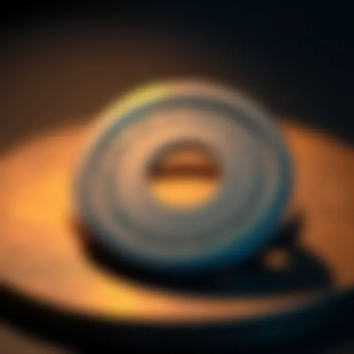 A seed plate with a unique hole pattern used for signing transactions securely, illustrating the concept of keeping private keys safe from digital risks.