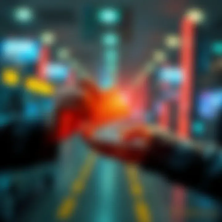 Person transferring funds to a new digital wallet with privacy and security in mind