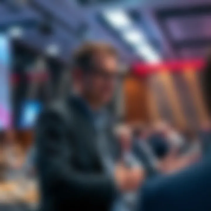 A security expert speaks about the dangers of cryptocurrencies with smart contracts, highlighting pure peer-to-peer options like Nano XNO for better security in a conference setting.