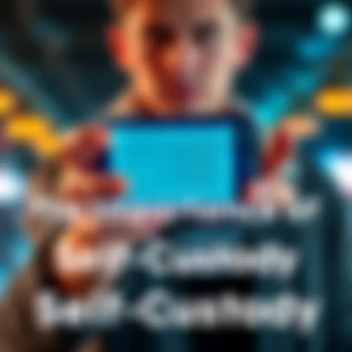 A person holding a digital wallet, symbolizing self-custody of assets in finance