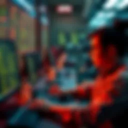 Person managing assets with a computer, emphasizing self custody and asset protection