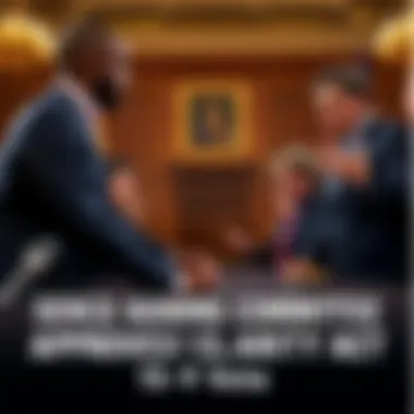 Senate Banking Committee Approves Clarity Act Senate Banking Committee members discuss the approval of the Clarity Act during a vote.