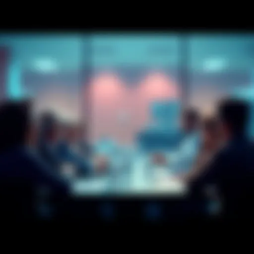 A group of people discussing a Senate bill at a community meeting, showcasing diverse opinions.