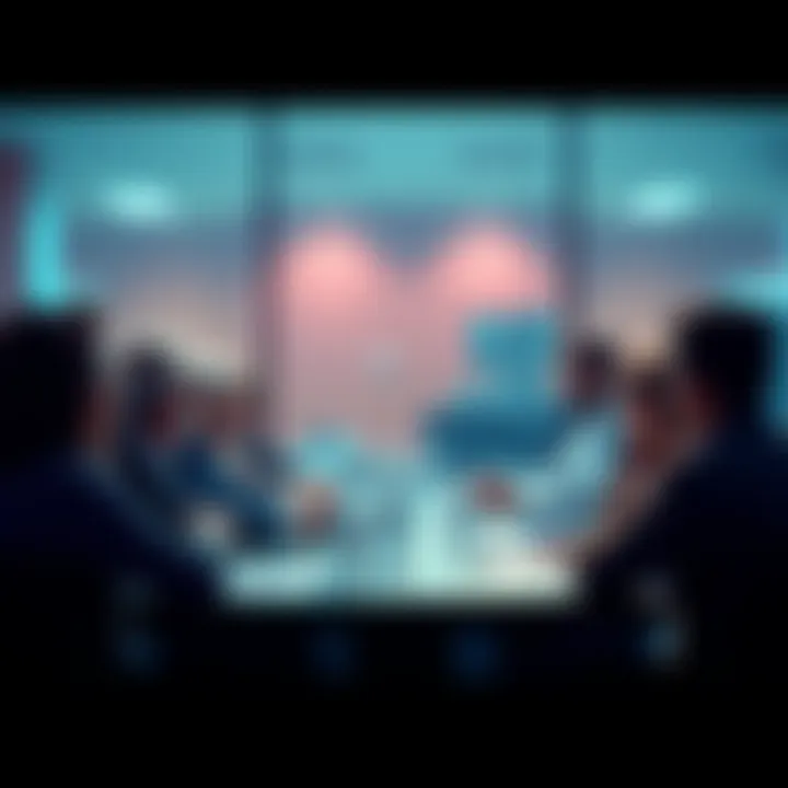 A group of people discussing a Senate bill at a community meeting, showcasing diverse opinions.