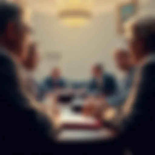 Group of senators debating the CLARITY Act regarding stablecoins and their impact on crypto investments