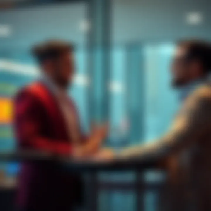 Sergey meets with Tyler Williams from the U.S. Treasury to discuss financial strategies and future partnerships.