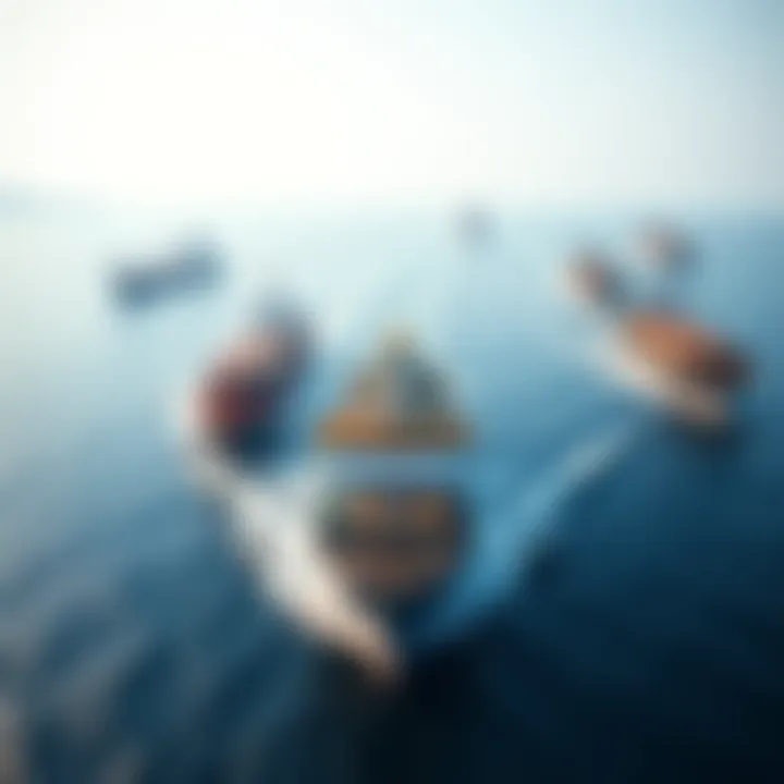 Commercial vessels navigating the Strait of Hormuz following Iran's reopening announcement