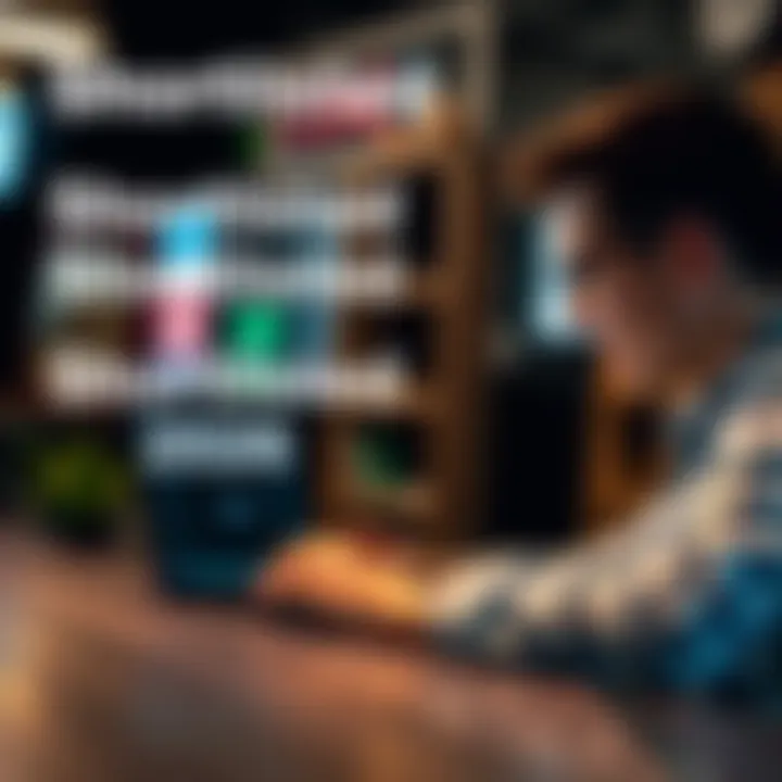 Person looking at an email on a laptop, excited about being shortlisted for American Express's Code Street 2026.