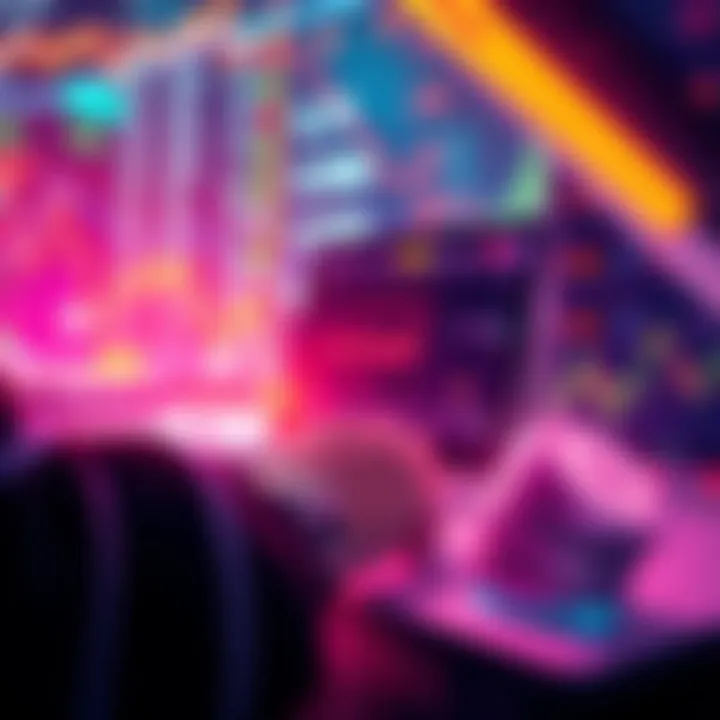 A visual representation of a person easily trading Solana meme coins on a platform, showing the ease of switching between exchanges without hassle.