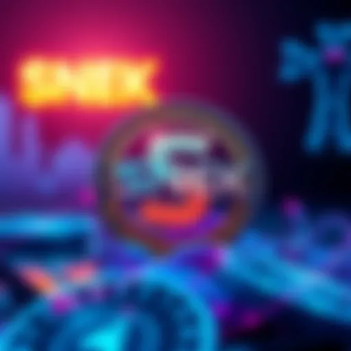 SNEK logo with a graphic representation of 5 million ADA being withdrawn for exchange initiatives