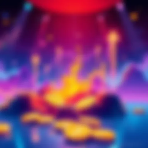 Graphic showing Solana's new governance proposals aimed at reducing inflation and increasing SOL burned with a visual of rising charts and SOL tokens being burned