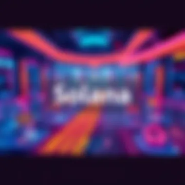 Solana Platform Enhancements An overview of Solana's features with icons showing speed, stability, and user experience improvements