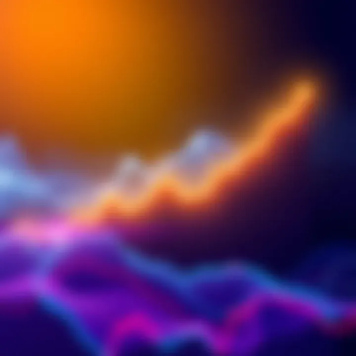 A graph showing the price movement of Solana with an upward trend towards $300, representing potential future growth.
