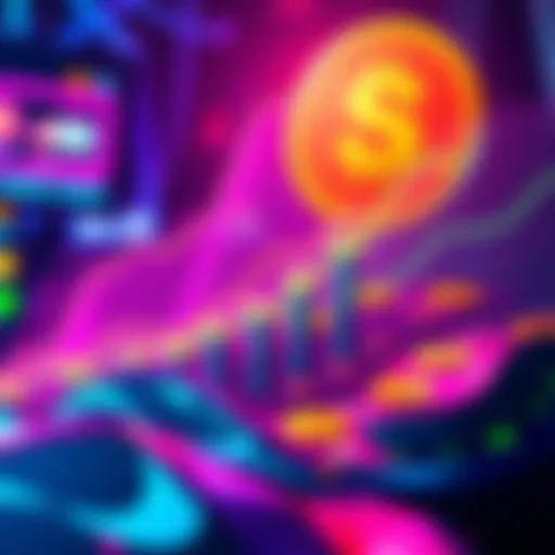 A graphic showing Solana's revenue growth with memecoins, highlighting the percentage of dApp earnings from them.