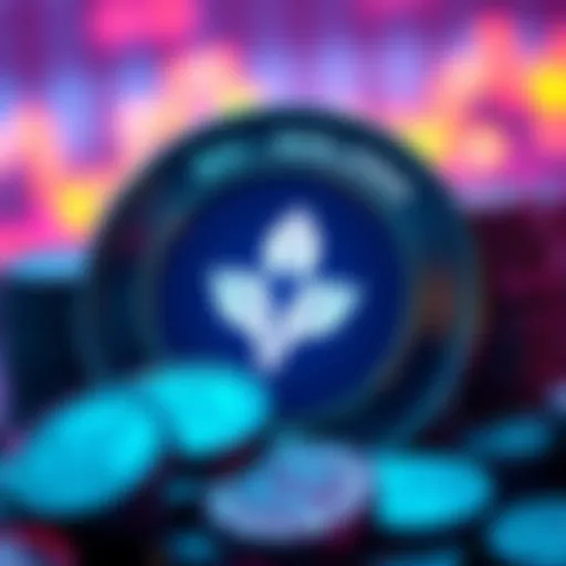 Graphic showing Solana tokens with Coinbase logo, highlighting trading opportunities