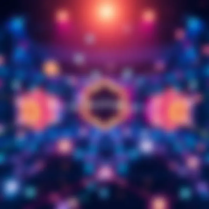 Illustration of Solray connecting Solana with Cosmos chains, showcasing seamless blockchain interaction.