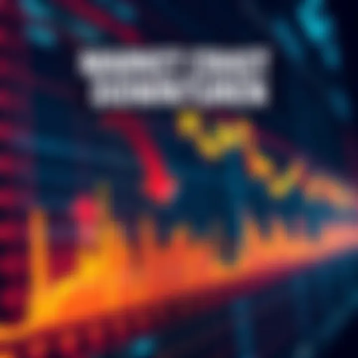 Stock Market Downturn A graph showing a downward trend in stock prices with red arrows highlighting the decline, symbolizing the recent market crash.