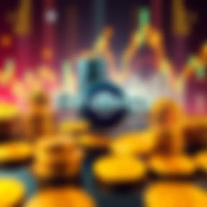 Strategy's Bitcoin Sale Illustration showing the Strategy logo with Bitcoin icons and financial graphs indicating a sale, representing a shift in digital asset management.