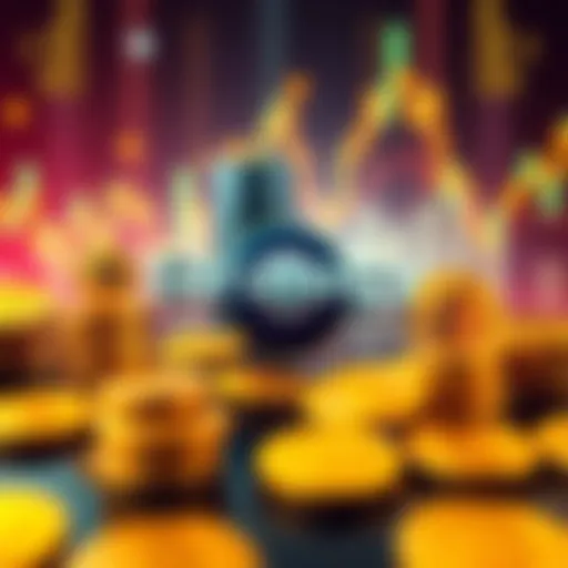 Strategy's Bitcoin Sale Illustration showing the Strategy logo with Bitcoin icons and financial graphs indicating a sale, representing a shift in digital asset management.