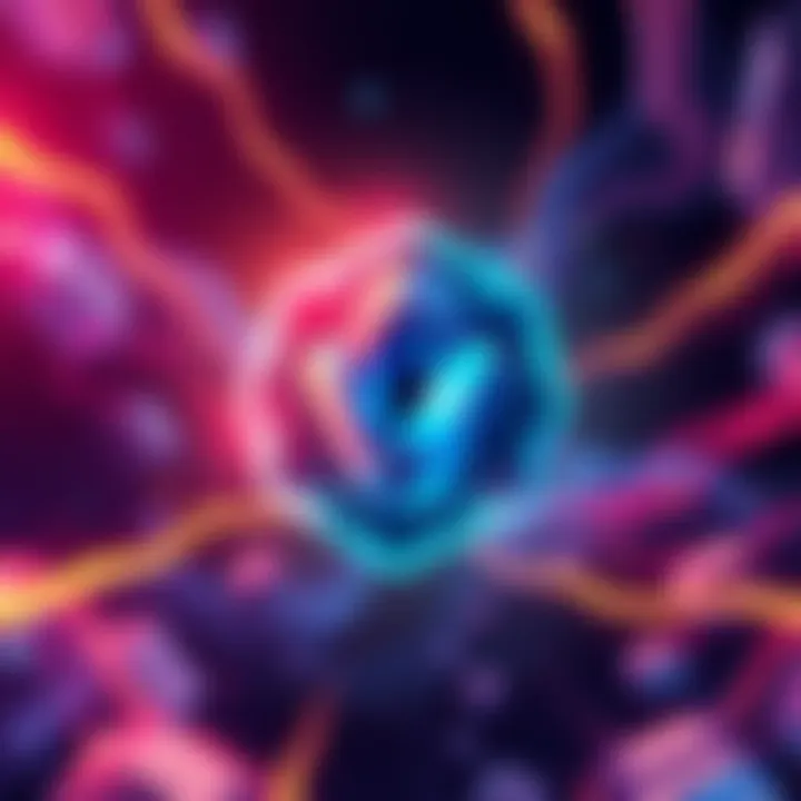 Illustration showing a graphic representation of Stratum V2 functioning as a mining proxy and solo miner on Umbrel.