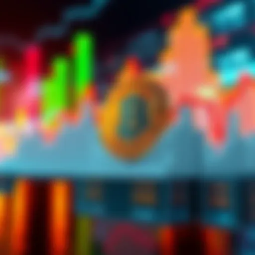 A financial chart showing declining STRC performance against rising Bitcoin value, highlighting investment risks