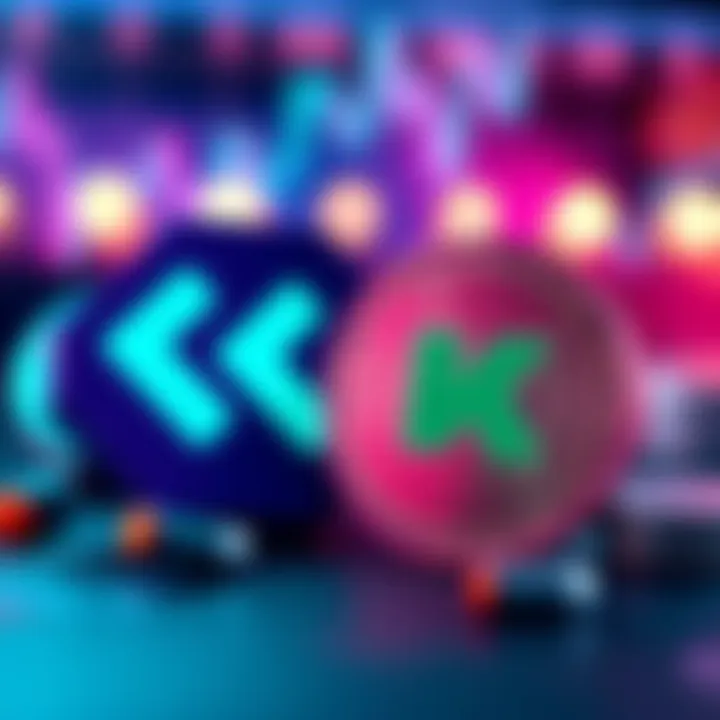 A visual representation of the STRCx token alongside the Kraken logo, symbolizing token dividends and trading platform interaction.