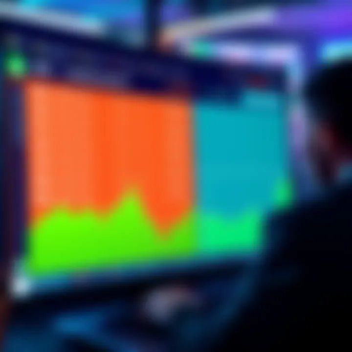 A computer screen showing multiple crypto orders stuck at 'awaiting deposit' status with a frustrated person in the background.