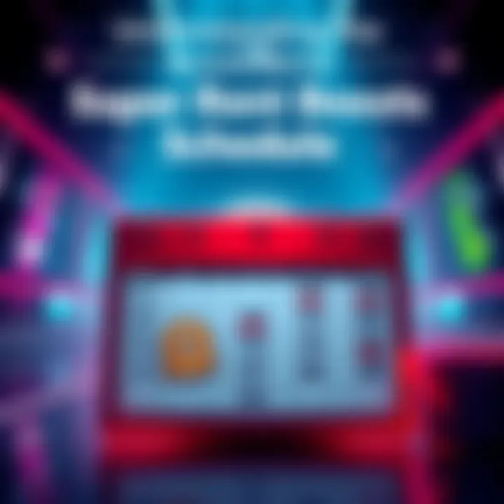 Calendar showing two-week intervals for Super Rent Boosts