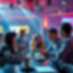 A group of ZEC supporters engaging in positive discussions on a forum, contrasting with past negativity, showcasing unity and enthusiasm.